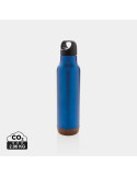 Bouteille isotherme 600 ml à finition liège personnalisable