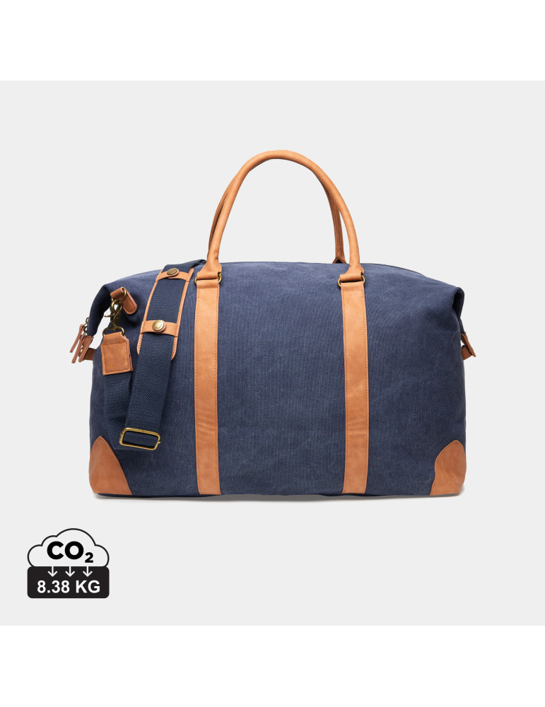 Sac duffle Vinga Bosler 40 litres toile recyclée RCS personnalisable