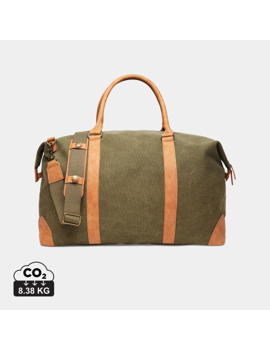 Sac duffle Vinga Bosler 40 litres toile recyclée RCS personnalisable