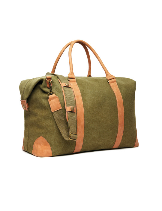 Sac duffle Vinga Bosler 40 litres toile recyclée RCS personnalisable