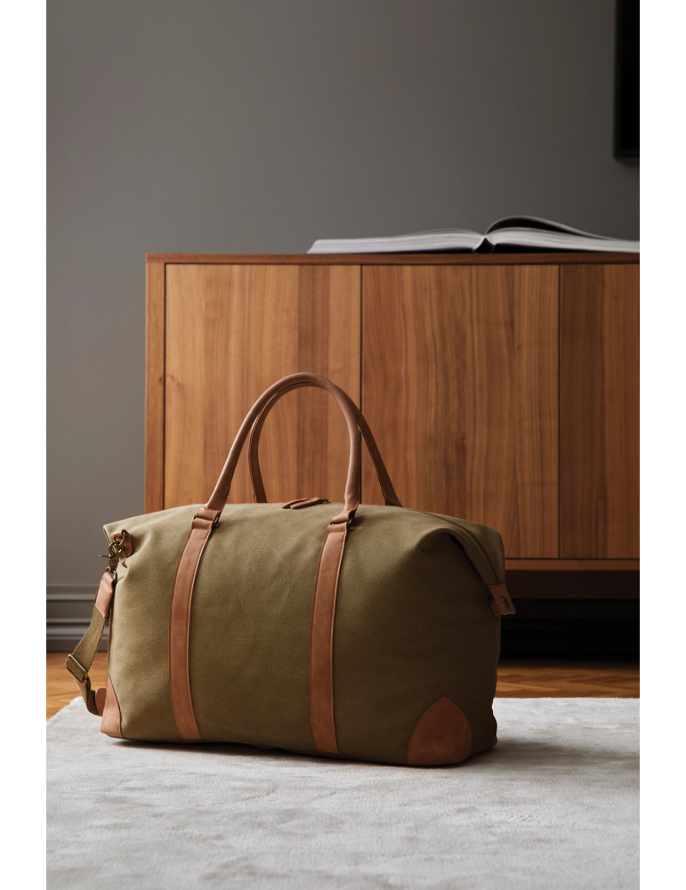 Sac duffle Vinga Bosler 40 litres toile recyclée RCS personnalisable