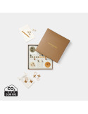 Coffret de trois jeux Vinga Coffee Yacht Ludo morpion personnalisable