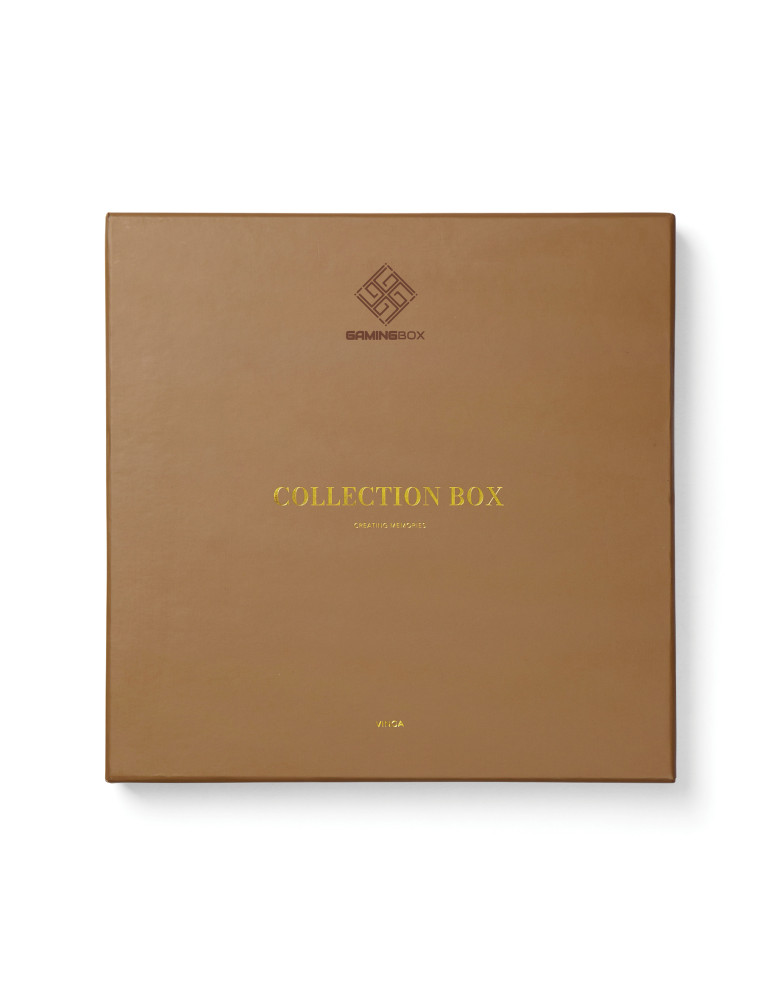Coffret de trois jeux Vinga Coffee Yacht Ludo morpion personnalisable