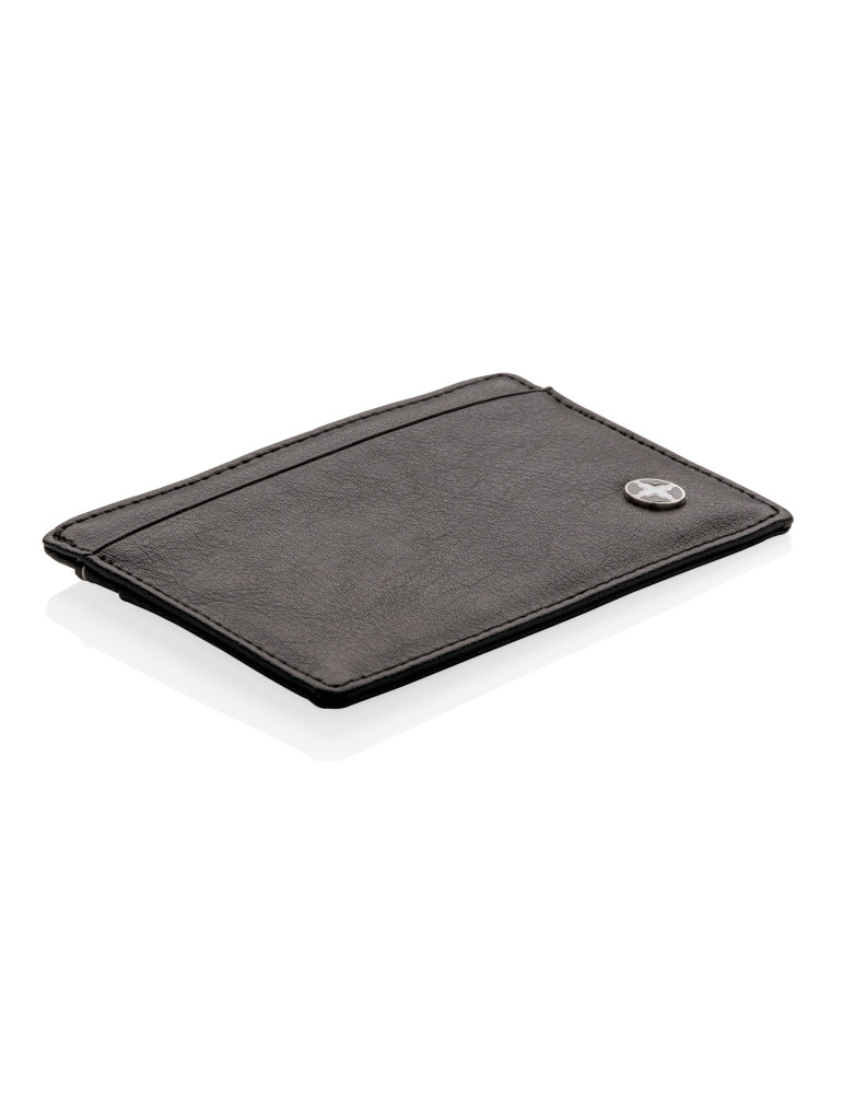 Porte-cartes Swiss Peak RFID en PU personnalisable