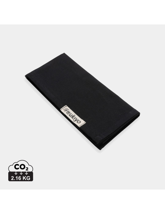 Ensemble de 4 serviettes de table Ukiyo en coton recyclé 180gr Aware personnalisable