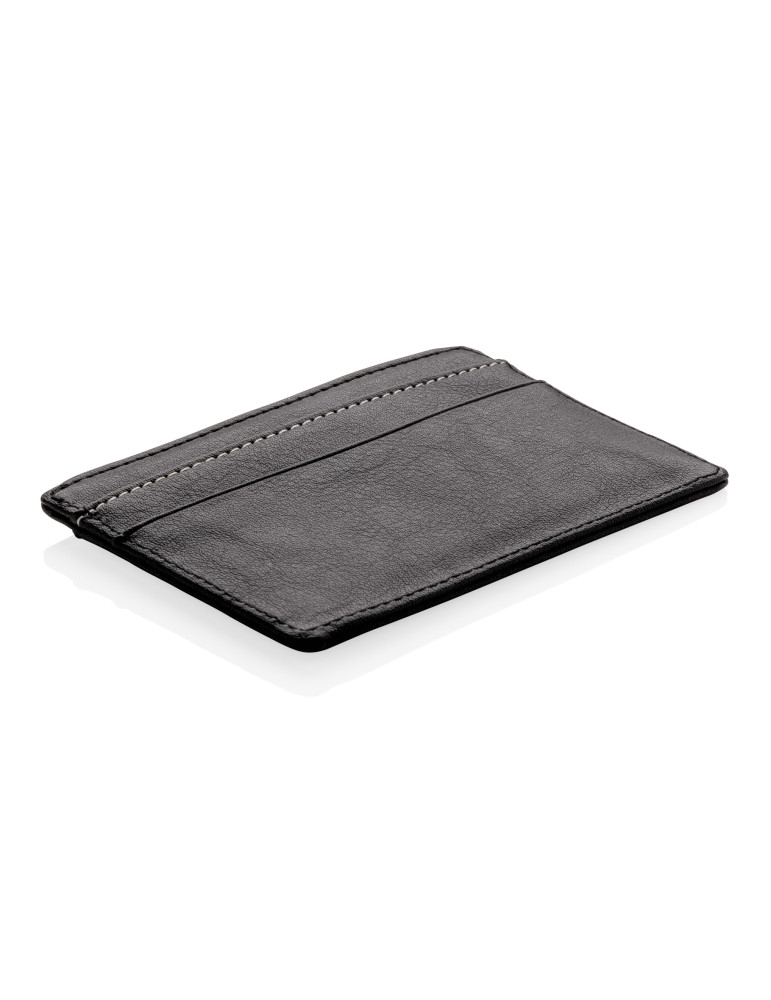 Porte-cartes Swiss Peak RFID en PU personnalisable