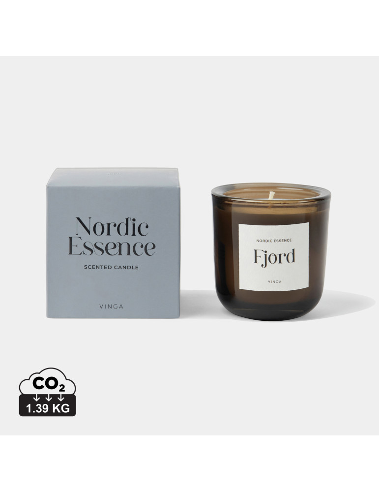 Bougie parfumée Vinga Nordic 120 g cire de soja publicitaire