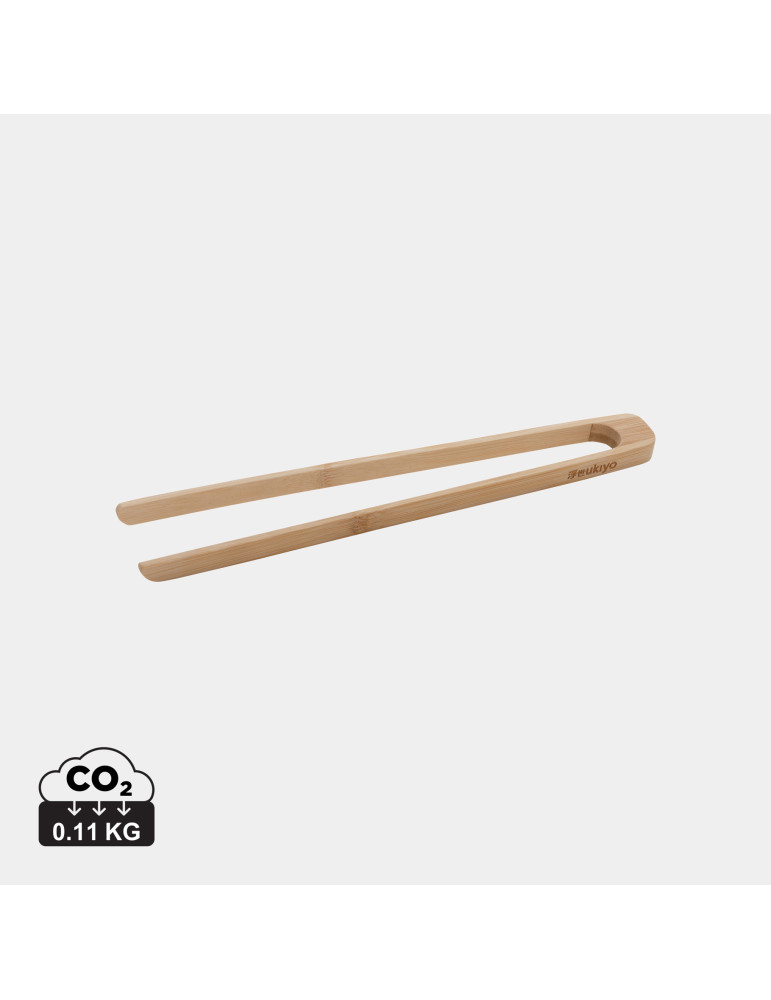 Pince de service en bambou Ukiyo personnalisable
