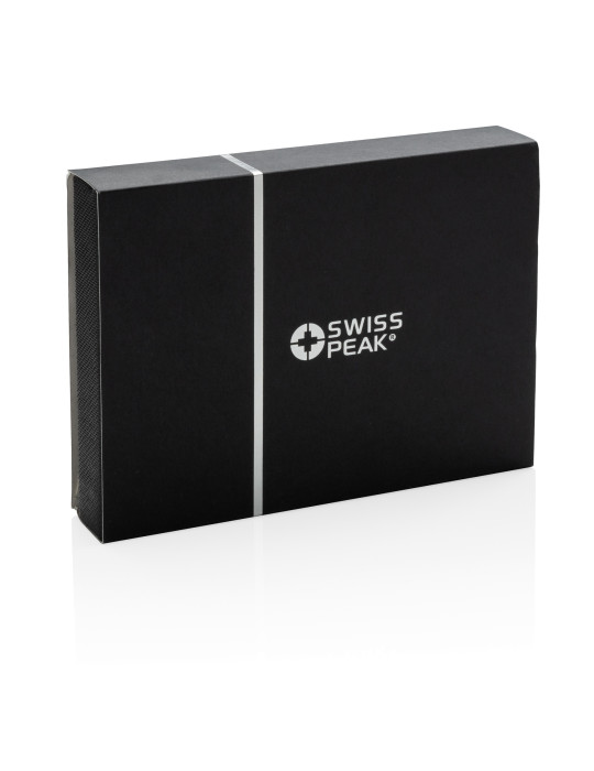 Étui passeport Swiss Peak RFID personnalisable