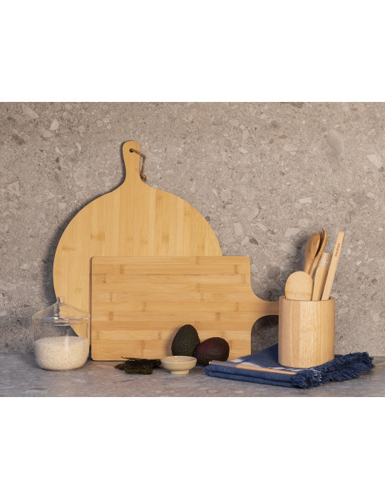 Pince de service en bambou Ukiyo personnalisable