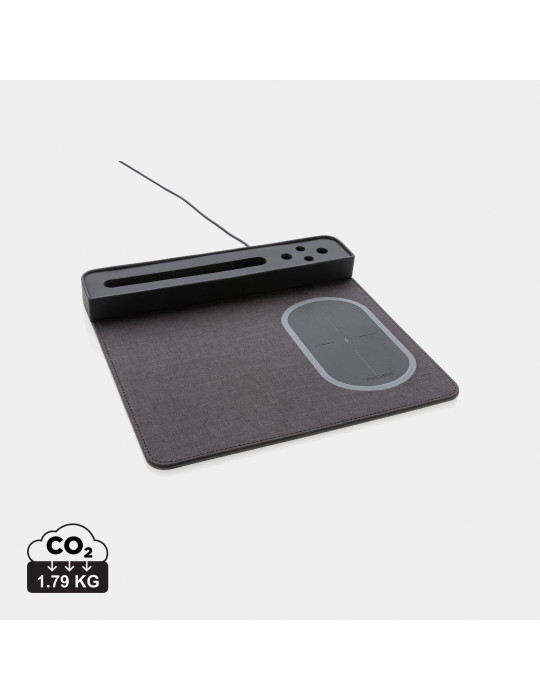 Tapis de souris Air avec chargeur à induction 5W personnalisable