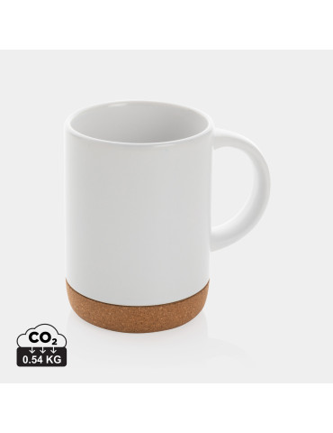 Mug céramique 280 ml à base liège personnalisable