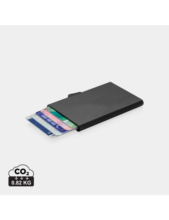 Porte-cartes aluminium C-Secure RFID personnalisable