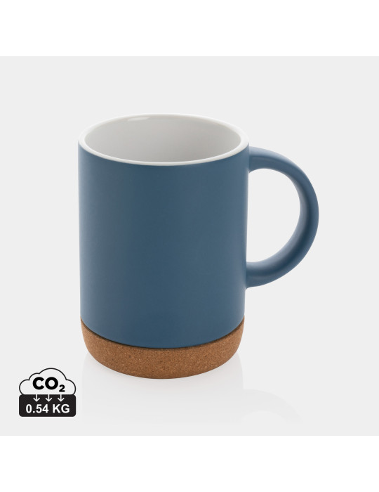 Mug céramique 280 ml à base liège personnalisable