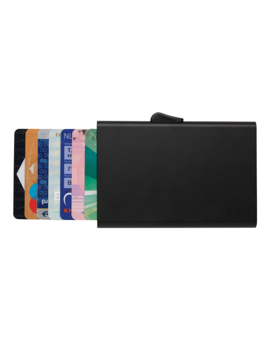Porte-cartes aluminium C-Secure RFID personnalisable