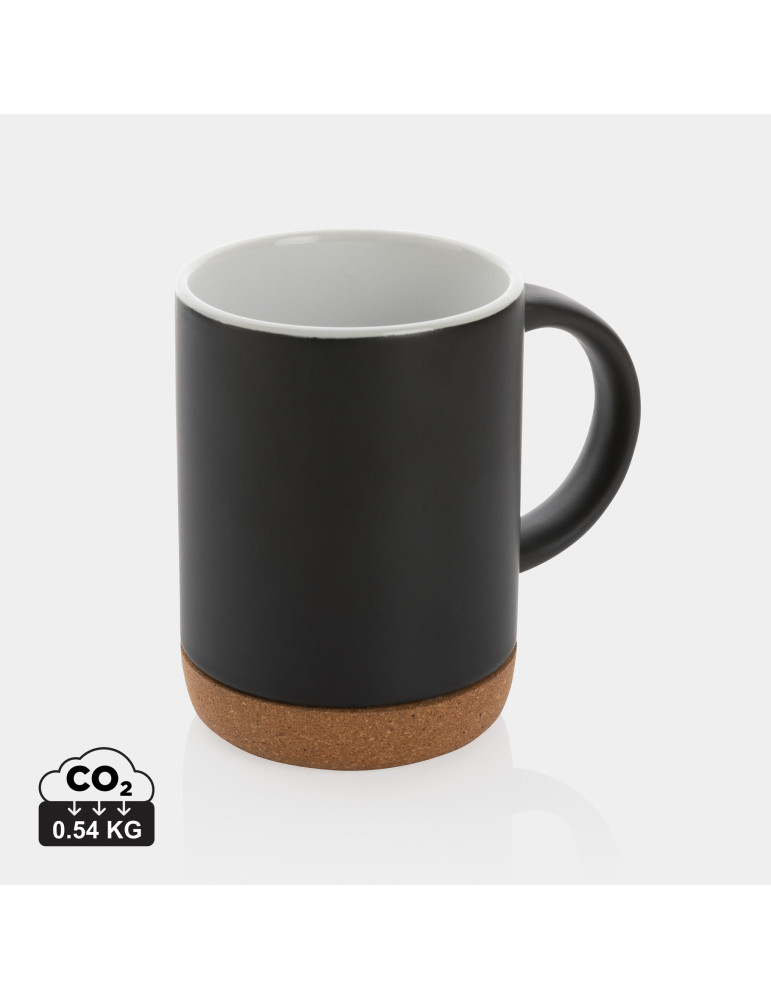 Mug céramique 280 ml à base liège personnalisable