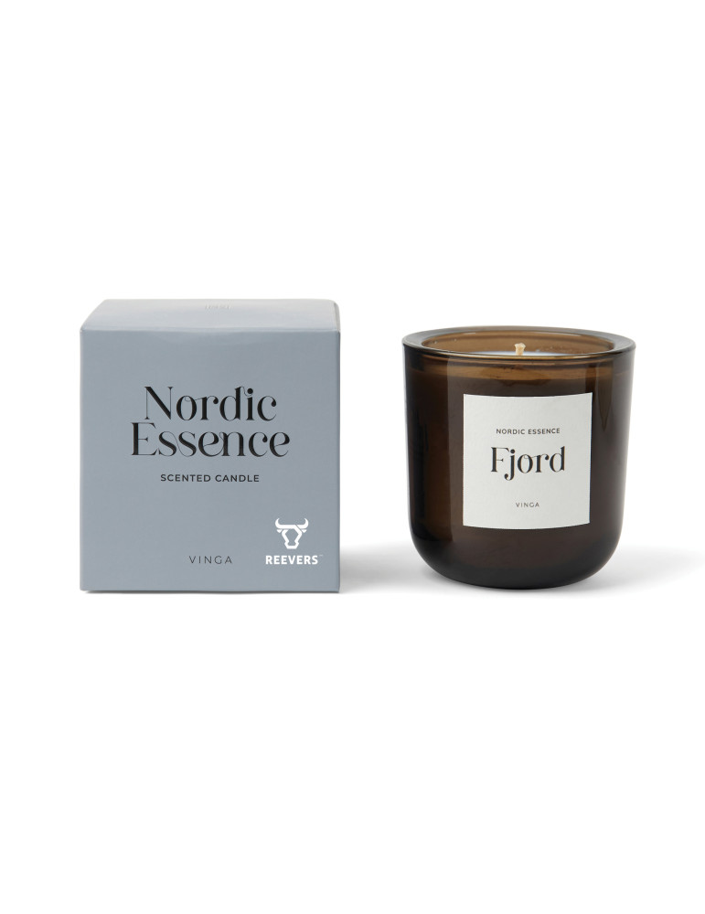 Grande bougie parfumée Vinga Nordic 230 g soja publicitaire