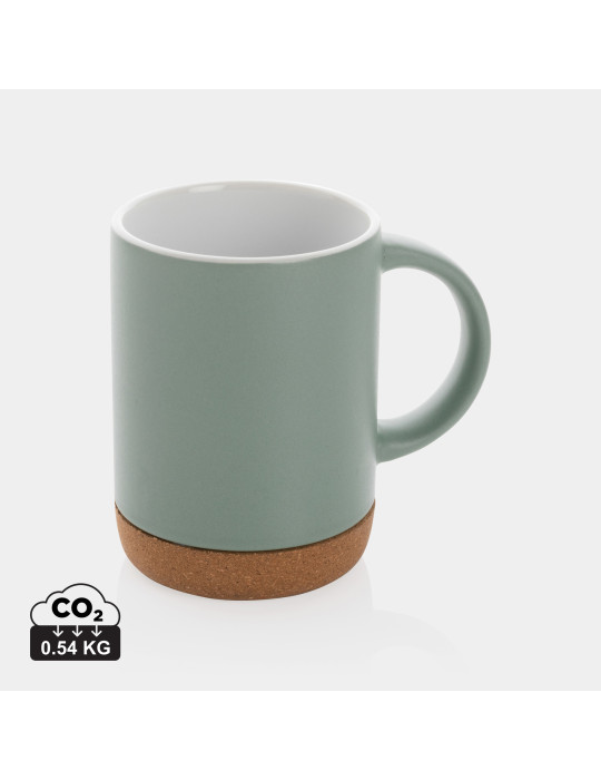 Mug céramique 280 ml à base liège personnalisable