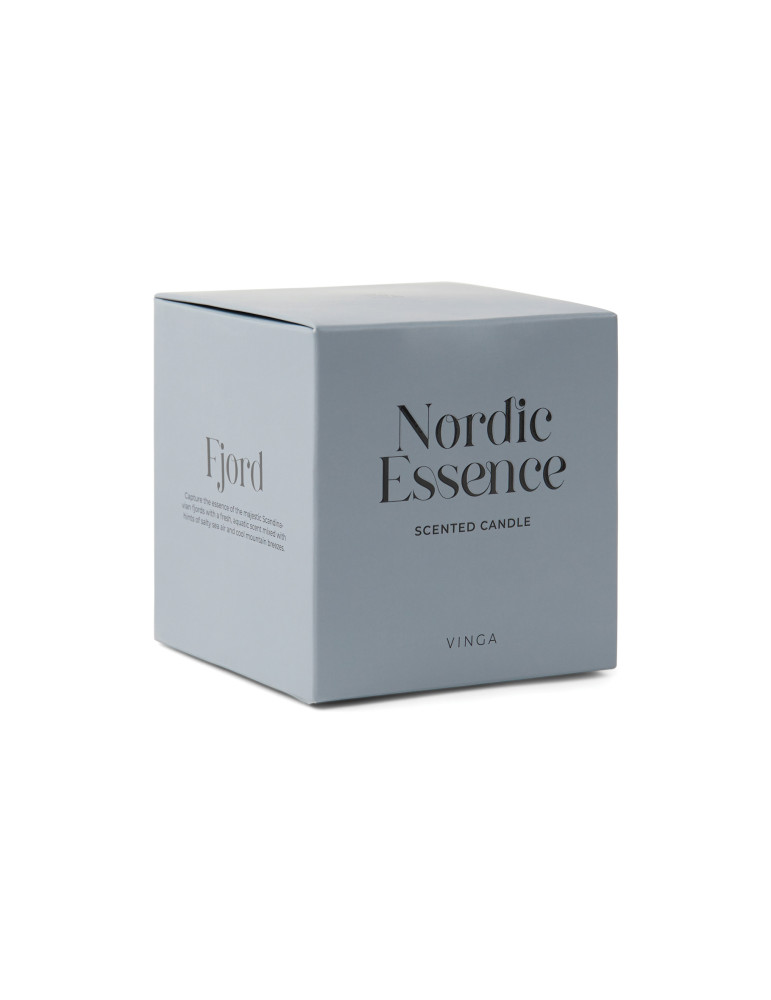 Grande bougie parfumée Vinga Nordic 230 g soja publicitaire
