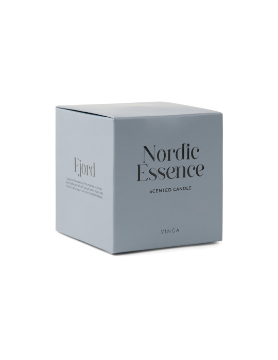 Grande bougie parfumée Vinga Nordic 230 g soja publicitaire