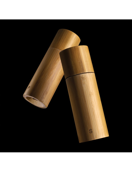 Set poivre et sel en bambou Ukiyo personnalisable