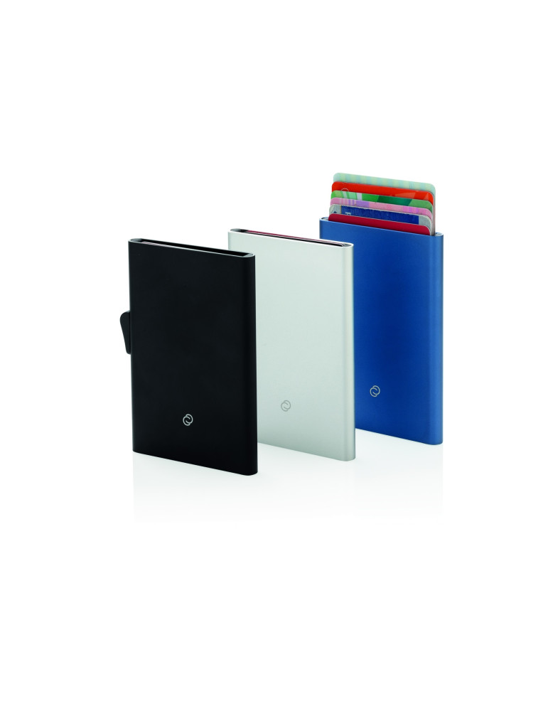 Porte-cartes aluminium C-Secure RFID personnalisable