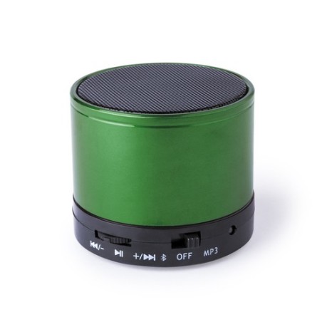 Haut-Parleur Bluetooth Économique 3W Personnalisé Martins Matières : métal Couleurs : rouge cadeau client original