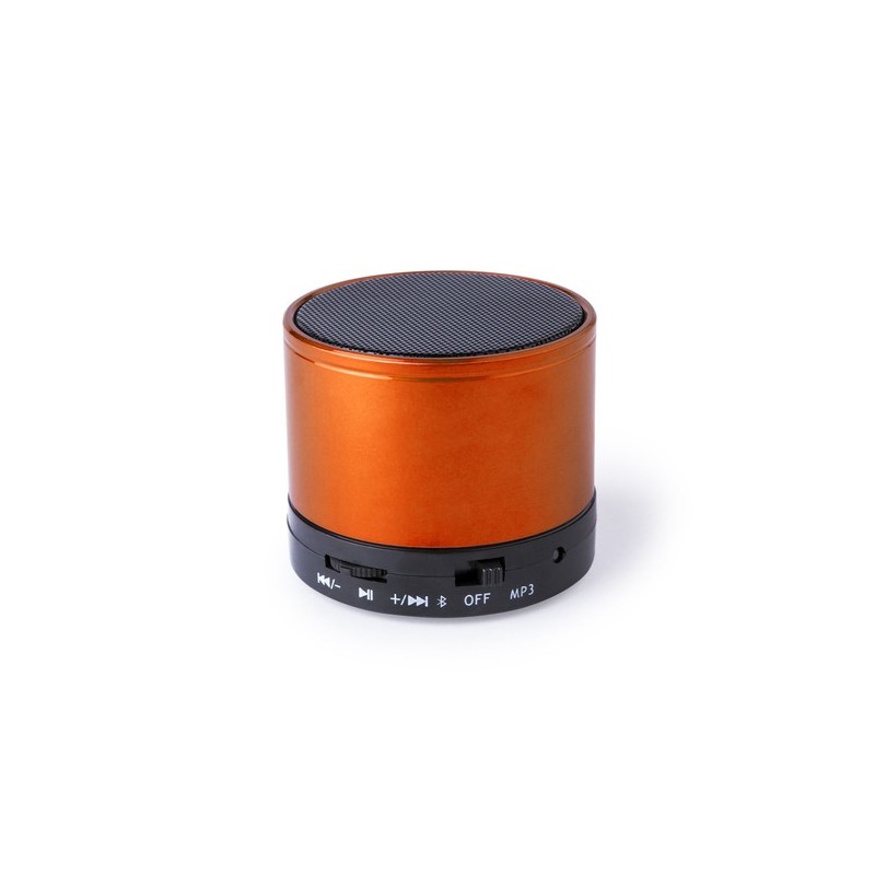 Haut-Parleur Bluetooth Économique 3W Personnalisé Martins Matières : métal Couleurs : rouge objet promo petit budget