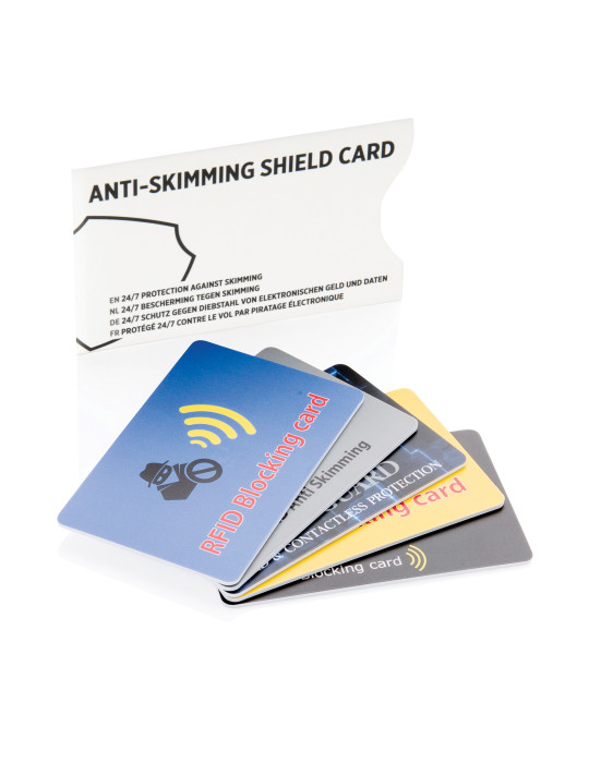 Carte bouclier RFID sans batterie personnalisable