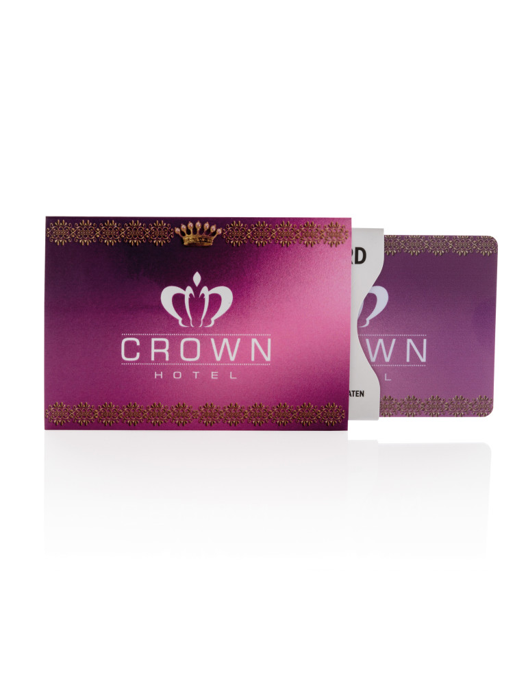Carte bouclier RFID sans batterie personnalisable