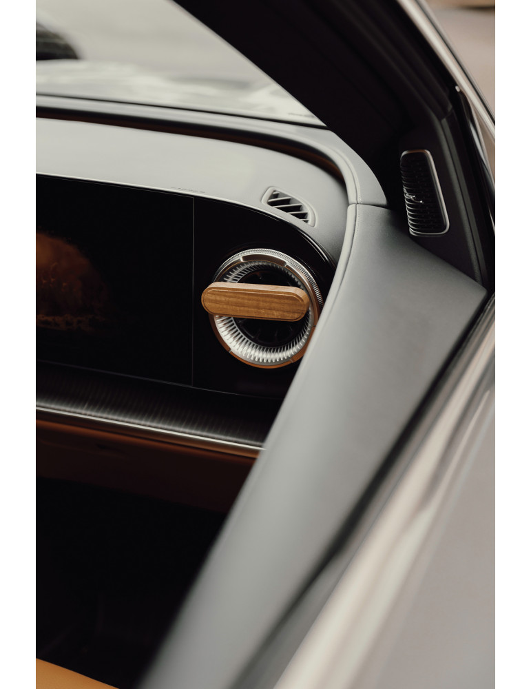 Parfum de voiture Vinga Nordic support acacia FSC personnalisable