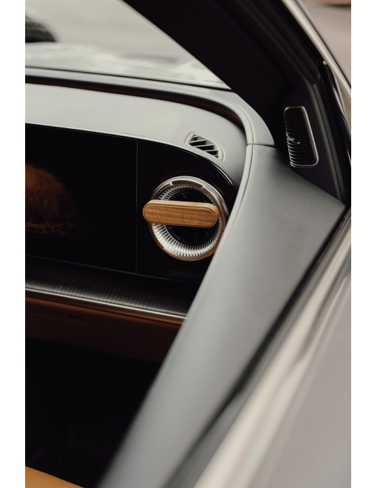 Parfum de voiture Vinga Nordic support acacia FSC personnalisable