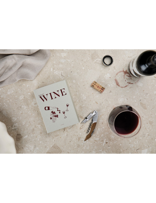 Coffret Vinga Histoire du vin trois accessoires personnalisable