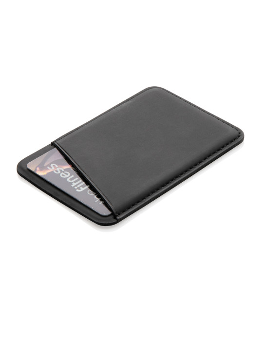 Porte-cartes magnétique téléphone en PU personnalisable