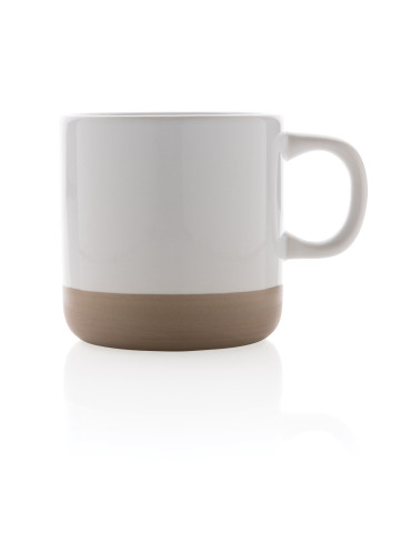 Mug en céramique émaillée à base naturelle personnalisable 2
