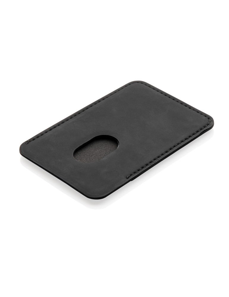 Porte-cartes magnétique téléphone en PU personnalisable
