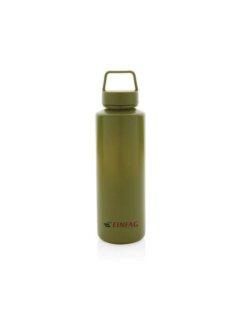Gourde PP recyclé RCS 500 ml avec poignée personnalisable