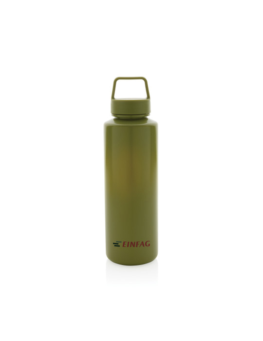 Gourde PP recyclé RCS 500 ml avec poignée personnalisable