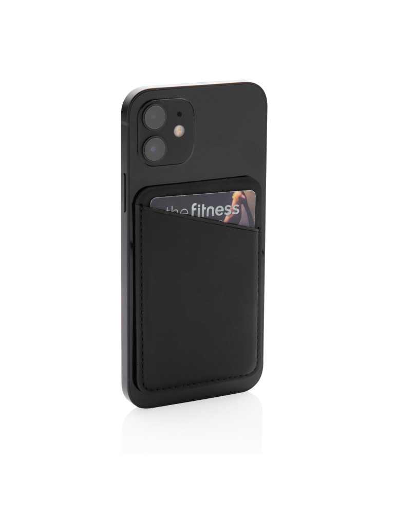 Porte-cartes magnétique téléphone en PU personnalisable