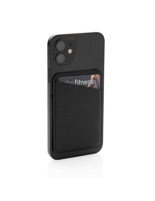 Porte-cartes magnétique téléphone en PU personnalisable