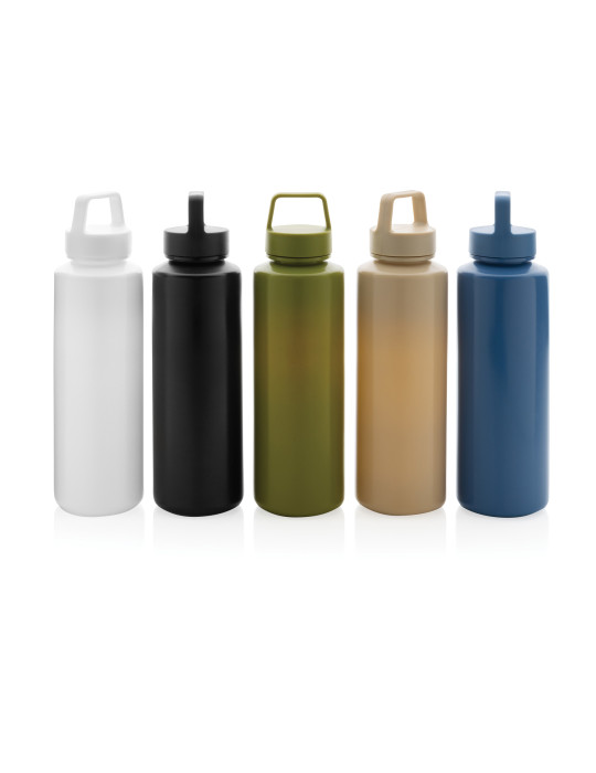Gourde PP recyclé RCS 500 ml avec poignée personnalisable