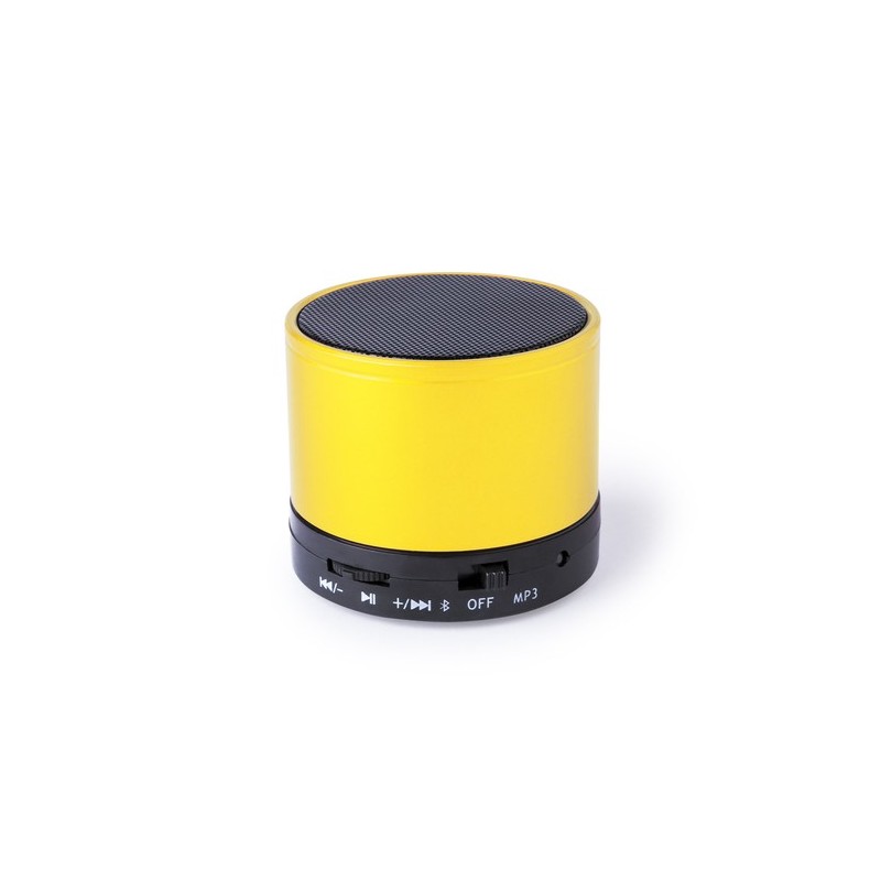 Haut-Parleur Bluetooth Économique 3W Personnalisé Martins Matières : métal Couleurs : bleu cadeau client original