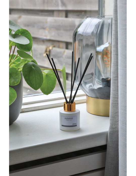 Diffuseur Ukiyo au jasmin à bâtonnets publicitaire