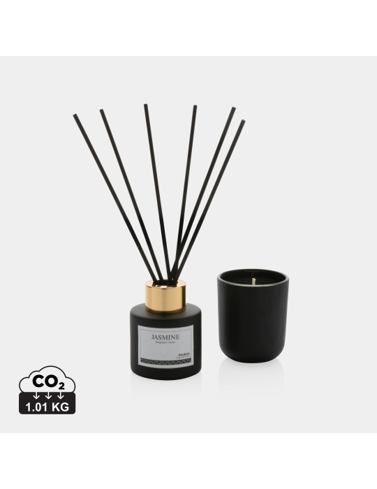 Coffret Ukiyo bougie et diffuseur jasmin publicitaire