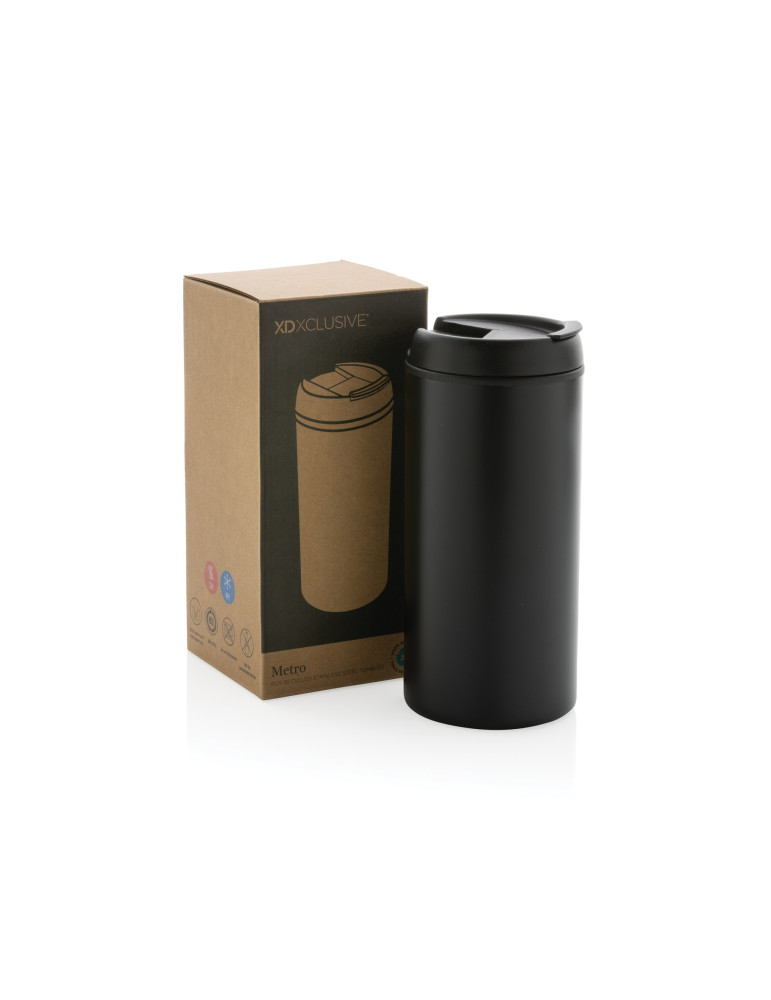 Mug Metro inox recyclé RCS 300 ml personnalisable