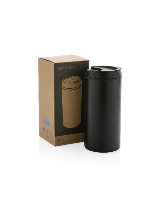 Mug Metro inox recyclé RCS 300 ml personnalisable