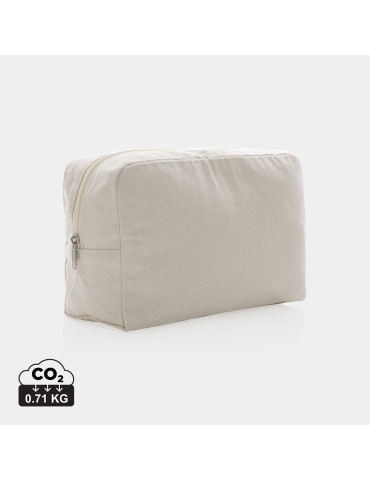 Trousse toilette AWARE toile recyclée non teinte personnalisable
