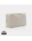 Trousse toilette AWARE toile recyclée non teinte personnalisable