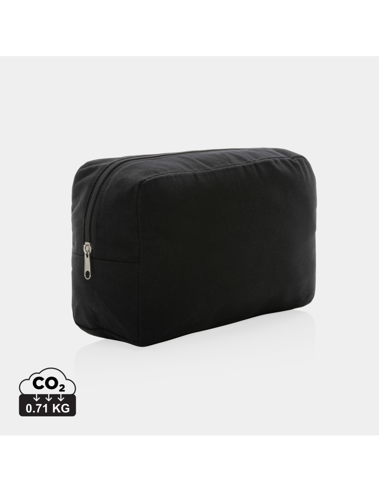 Trousse toilette AWARE toile recyclée non teinte personnalisable
