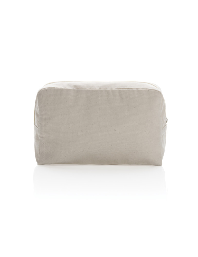Trousse toilette AWARE toile recyclée non teinte personnalisable